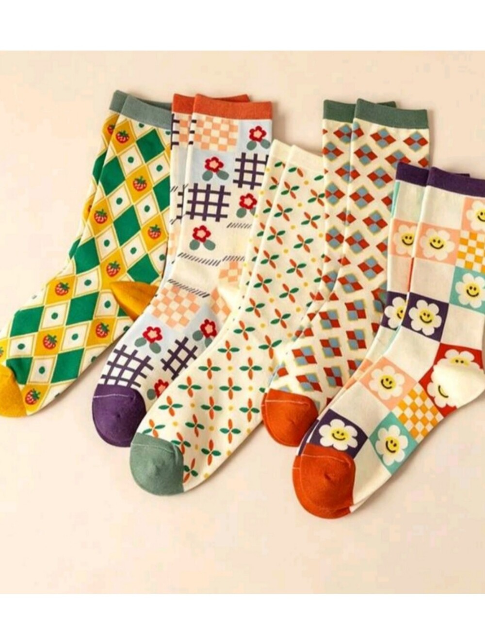 4 Pair Of Novelty Socks